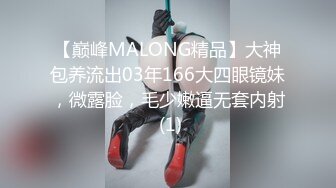 【巅峰MALONG精品】大神包养流出03年166大四眼镜妹，微露脸，毛少嫩逼无套内射 (1)