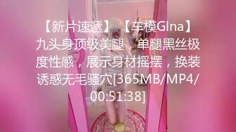 【新片速遞】 【车模Glna】九头身顶级美腿，单腿黑丝极度性感，展示身材摇摆，换装诱惑无毛骚穴[365MB/MP4/00:51:38]