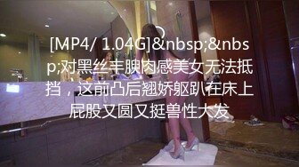 [MP4/ 1.04G]&nbsp;&nbsp;对黑丝丰腴肉感美女无法抵挡，这前凸后翘娇躯趴在床上屁股又圆又挺兽性大发