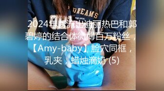 2024年新流出迪丽热巴和郭碧婷的结合体微博百万粉丝，【Amy-baby】脸穴同框，乳夹，蜡烛滴奶 (5)