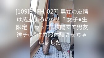 [109IENFH-027] 男女の友情は成立するのか！？女子●生限定！ ラップ1枚隔てて男友達チ○ポに素股体験させちゃいました♪